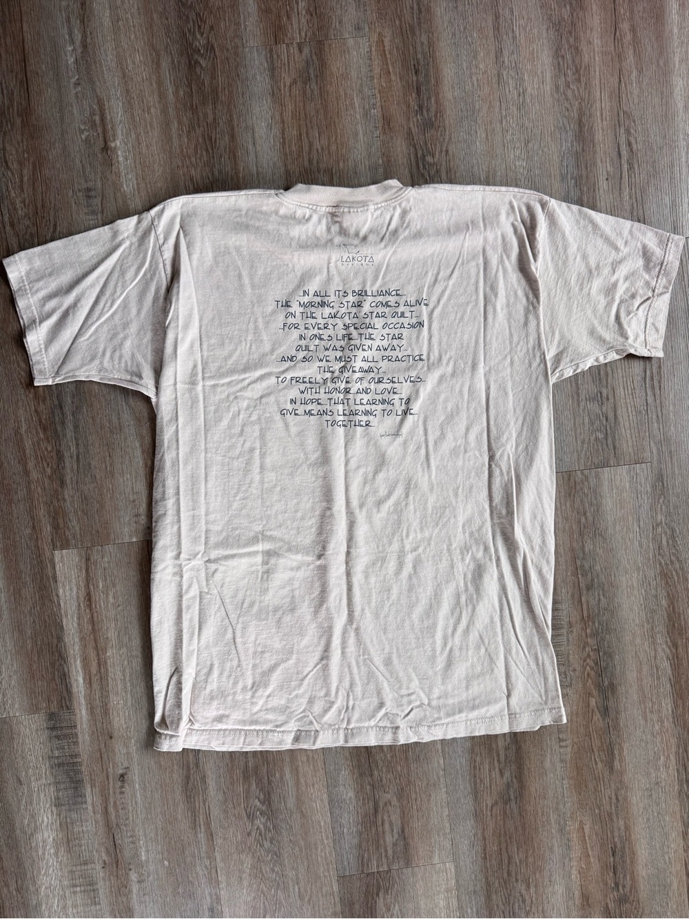 Vintage 1997 Morning Star Quilting T-Shirt - size XXLarge - Picture 5 of 6